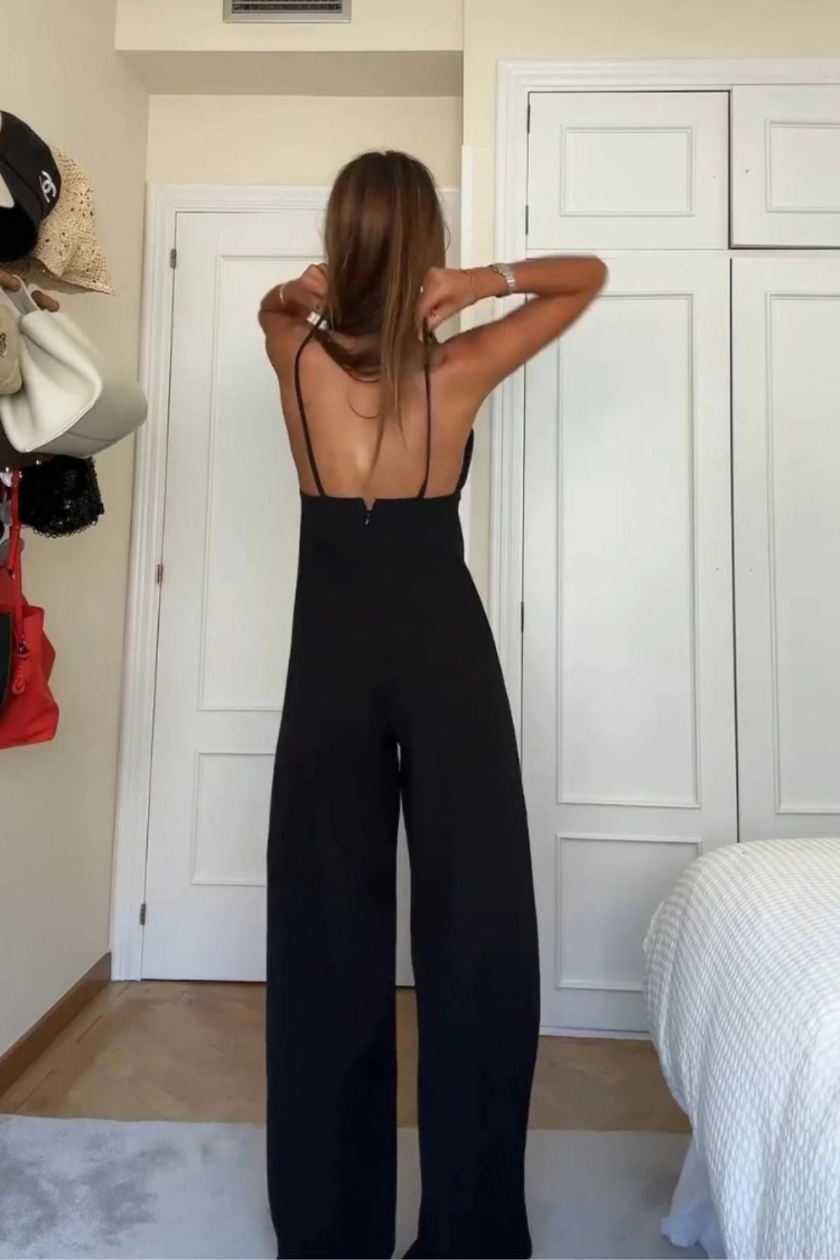 Luna Black Jumpsuit